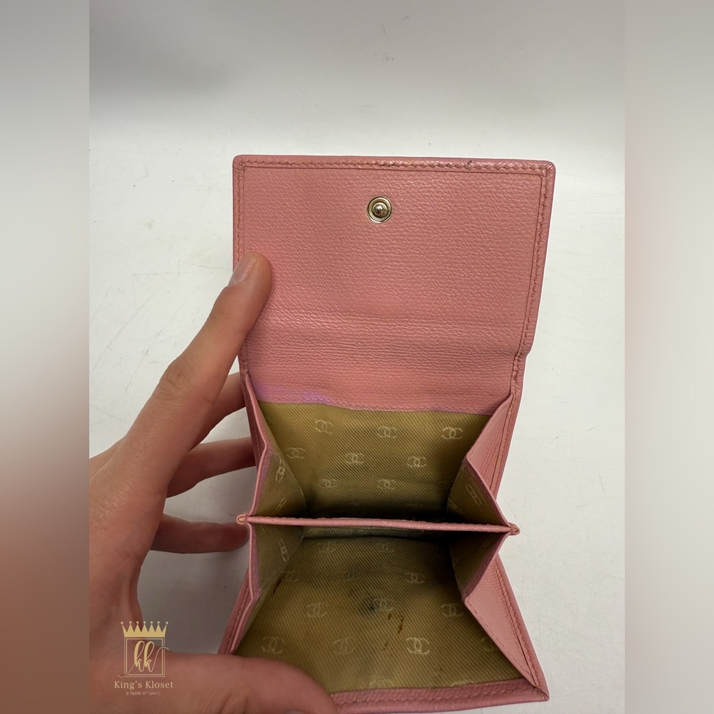 Chanel Compact Button Wallet - image 5